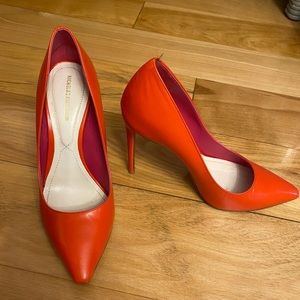 Nicholas Kirkwood leather red pumps EUR 37.5